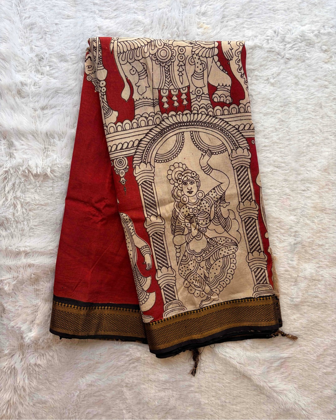 Chitralekha Red Temple Dancer