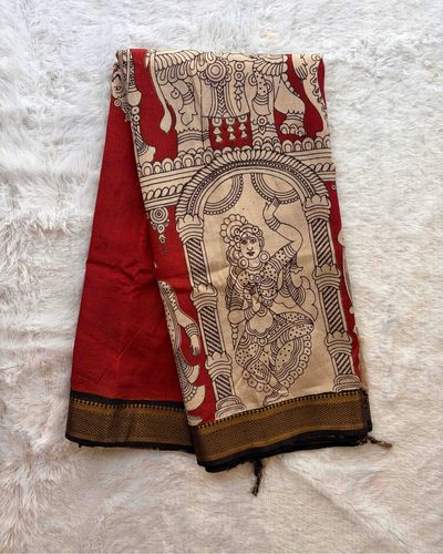 Chitralekha Red Temple Dancer