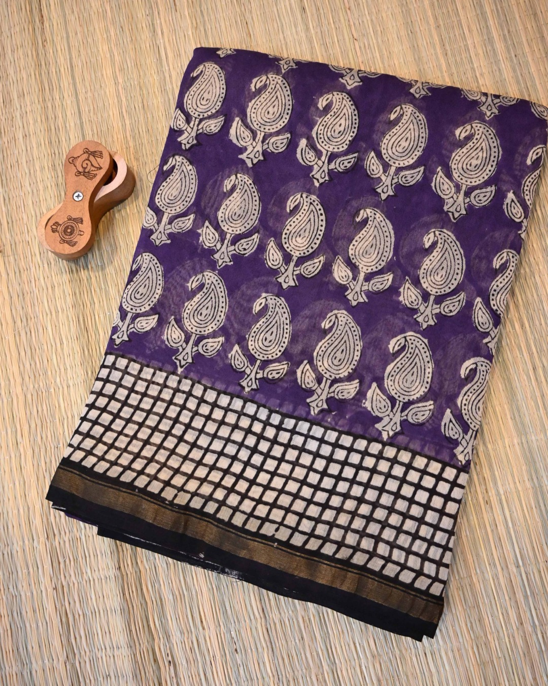 NOOR — Indigo Paisley